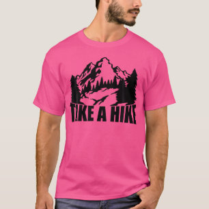 Wandern Männer Frauen Kinder Camping Berg T-Shirt