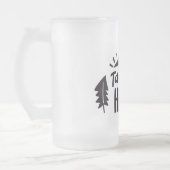 Wandern Mattglas Bierglas (Links)