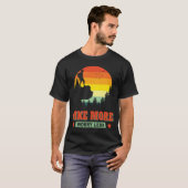 Wandern mehr Sorgen weniger Wanderung Erlebnis Out T-Shirt (Vorne ganz)