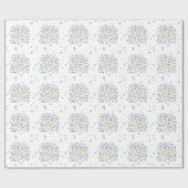 Wandern Mini-Bugs und Mini-Tiere Geschenkpapier (Flach)