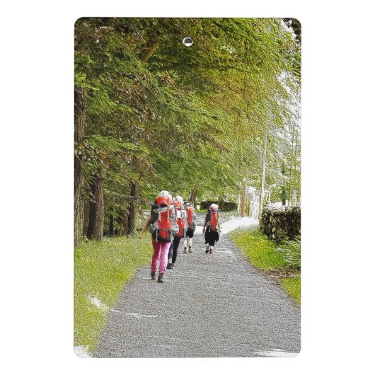 WANDERN MINI KLEMMBRETT (Rückseite)