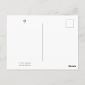 WANDERN MIT BIGFOOT SASQUATCH - ICH WEISS POSTKARTE (Rückseite)