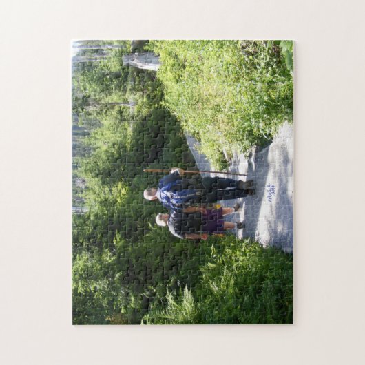 Wandern mit dem Grandpa Puzzle (Vertikal)