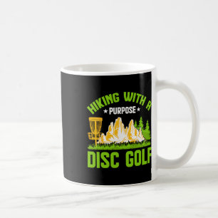 Wandern mit einem Ziel Disc Golf Kaffeetasse