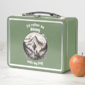 Wandern mit meinem Hund Metal Lunchbox (Beispiel)