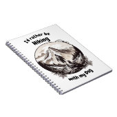 Wandern mit meinem Hund Notizblock (Rechte Seite)