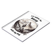 Wandern mit meinem Hund Notizblock (Linke Seite)