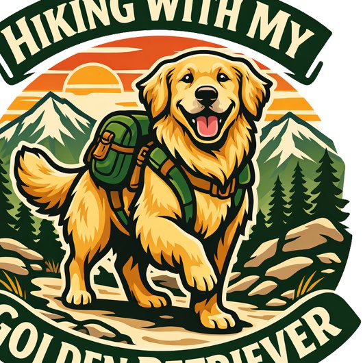 Wandern mit meiner Golden Retriever Mütze