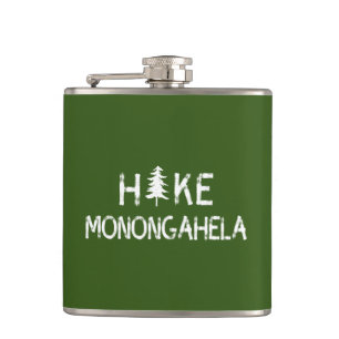 Wandern Monongahela West Virginia Tree Flachmann