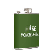 Wandern Monongahela West Virginia Tree Flachmann (Rechts)