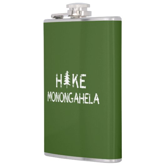 Wandern Monongahela West Virginia Tree Flachmann (Links)