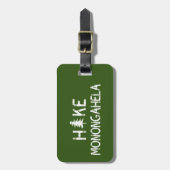 Wandern Monongahela West Virginia Tree Gepäckanhänger (Vorderseite vertikal)