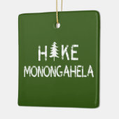 Wandern Monongahela West Virginia Tree Keramikornament (Links)