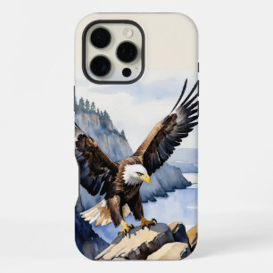 Wandern Natur Wilderness Berge Adler iPhone 16 Pro Max Hülle