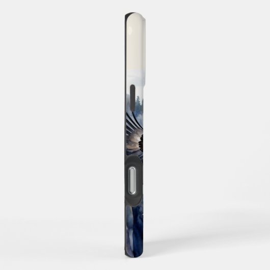 Wandern Natur Wilderness Berge Adler iPhone Hülle (Rechte Seite)