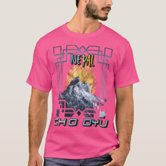 Wandern Nepal Cho Oyu Bergsee-Zauber im Val Piora T-Shirt