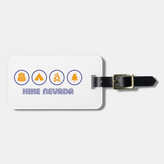 Wandern Nevada Gepäckanhänger (Vorderseite horizontal)