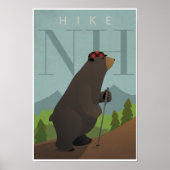 Wandern New Hampshire Poster (Vorne)