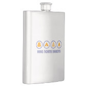 Wandern Nord Dakota Flachmann (Rechts)