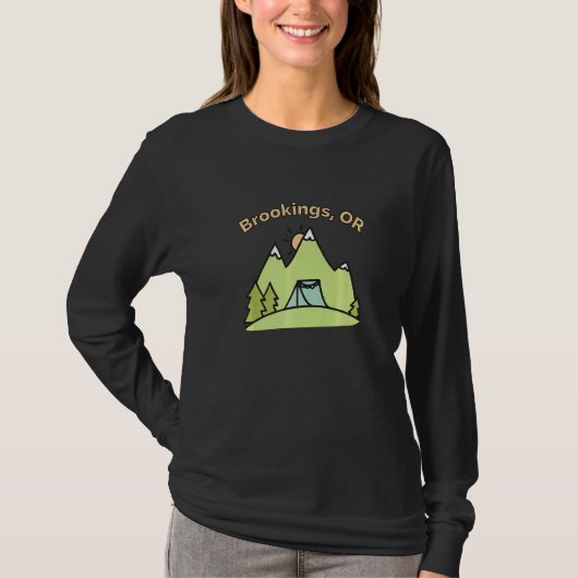Wandern oder Mountainbiken Klettern Camping & Co T-Shirt (Vorderseite)
