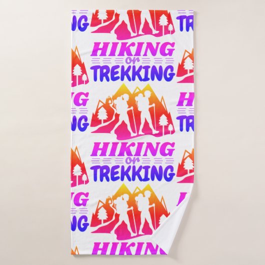 Wandern oder Trekking Badehandtuch (Badehandtuch)