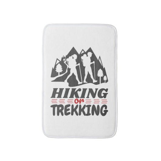 Wandern oder Trekking Badematte (Vorderseite Vertikal)