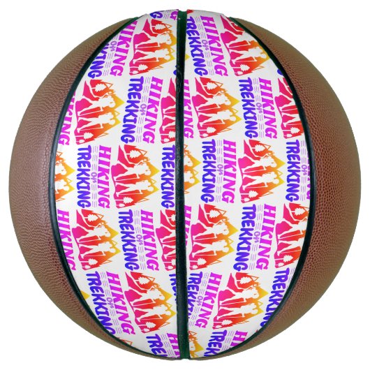 Wandern oder Trekking Basketball (Vertikal)