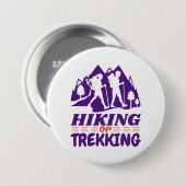 Wandern oder Trekking Button (Vorne & Hinten)