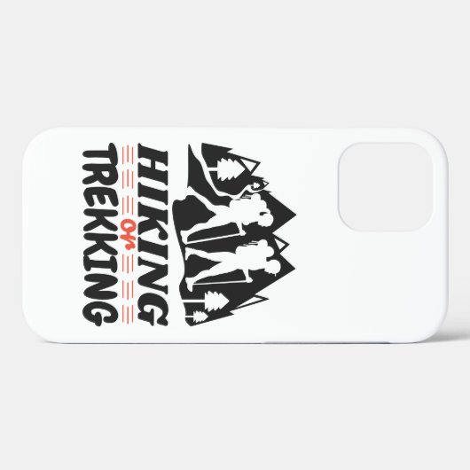 Wandern oder Trekking Case-Mate iPhone Hülle (Rückseite (Horizontal))