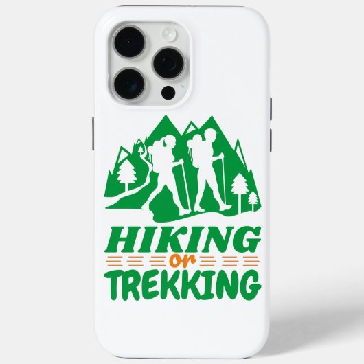 Wandern oder Trekking Case-Mate iPhone Hülle (Rückseite)