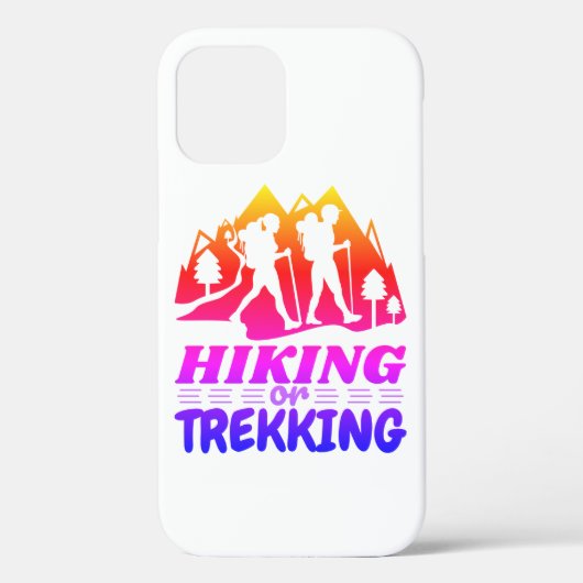Wandern oder Trekking Case-Mate iPhone Hülle (Rückseite)