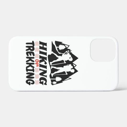 Wandern oder Trekking Case-Mate iPhone Hülle (Rückseite (Horizontal))