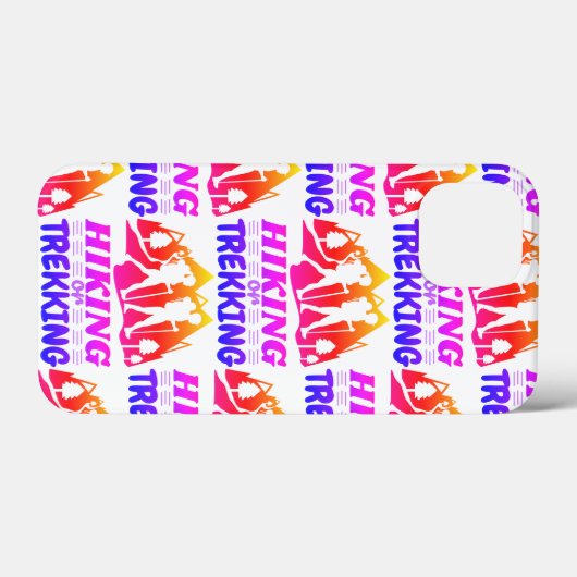 Wandern oder Trekking Case-Mate iPhone Hülle (Rückseite (Horizontal))