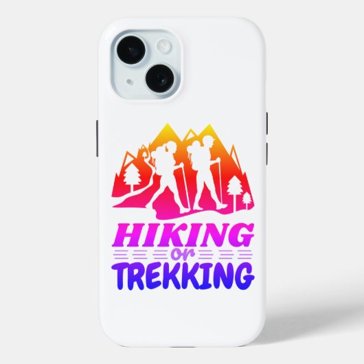 Wandern oder Trekking Case-Mate iPhone Hülle (Rückseite)