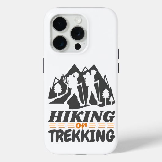 Wandern oder Trekking Case-Mate iPhone Hülle (Rückseite)