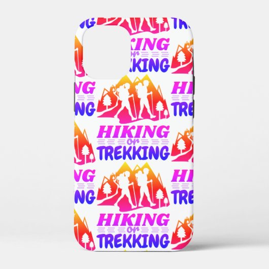 Wandern oder Trekking Case-Mate iPhone Hülle (Rückseite)