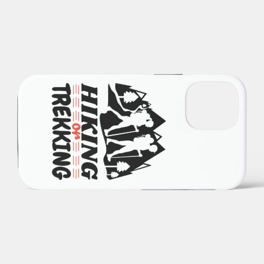 Wandern oder Trekking Case-Mate iPhone Hülle (Rückseite (Horizontal))