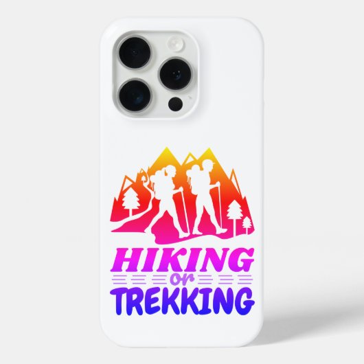 Wandern oder Trekking Case-Mate iPhone Hülle (Rückseite)