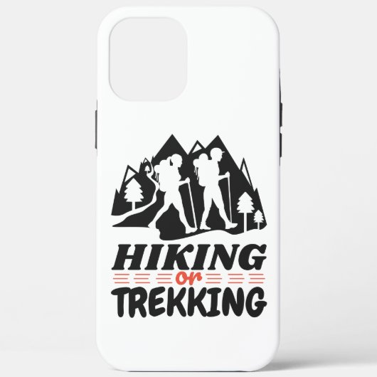 Wandern oder Trekking Case-Mate iPhone Hülle (Rückseite)