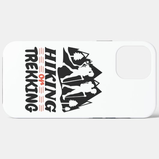 Wandern oder Trekking Case-Mate iPhone Hülle (Rückseite (Horizontal))