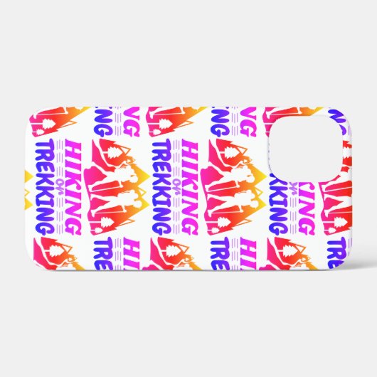 Wandern oder Trekking Case-Mate iPhone Hülle (Rückseite (Horizontal))