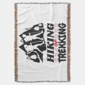 Wandern oder Trekking Decke (Vorderseite Vertikal)