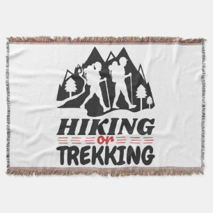 Wandern oder Trekking Decke