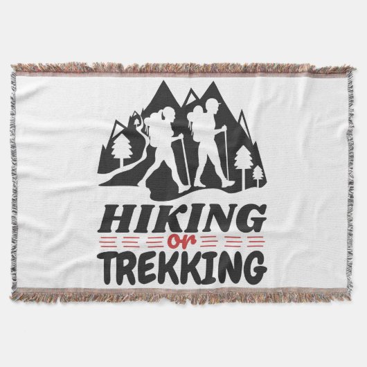 Wandern oder Trekking Decke (Vorderseite)