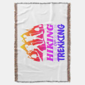 Wandern oder Trekking Decke (Vorderseite Vertikal)