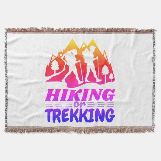 Wandern oder Trekking Decke (Vorderseite)