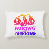 Wandern oder Trekking Dekokissen (Vorderseite)