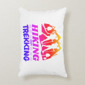 Wandern oder Trekking Dekokissen (Vorderseite(Vertikal))