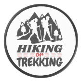 Wandern oder Trekking Eishockey Puck (Vorderseite)