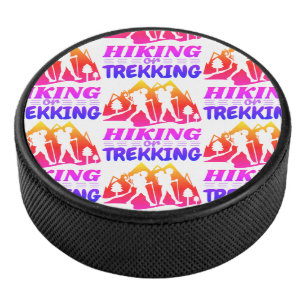 Wandern oder Trekking Eishockey Puck